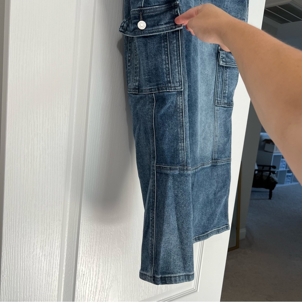 KanCan Avery Straight Leg Cargo Jeans - Picture 5 of 12